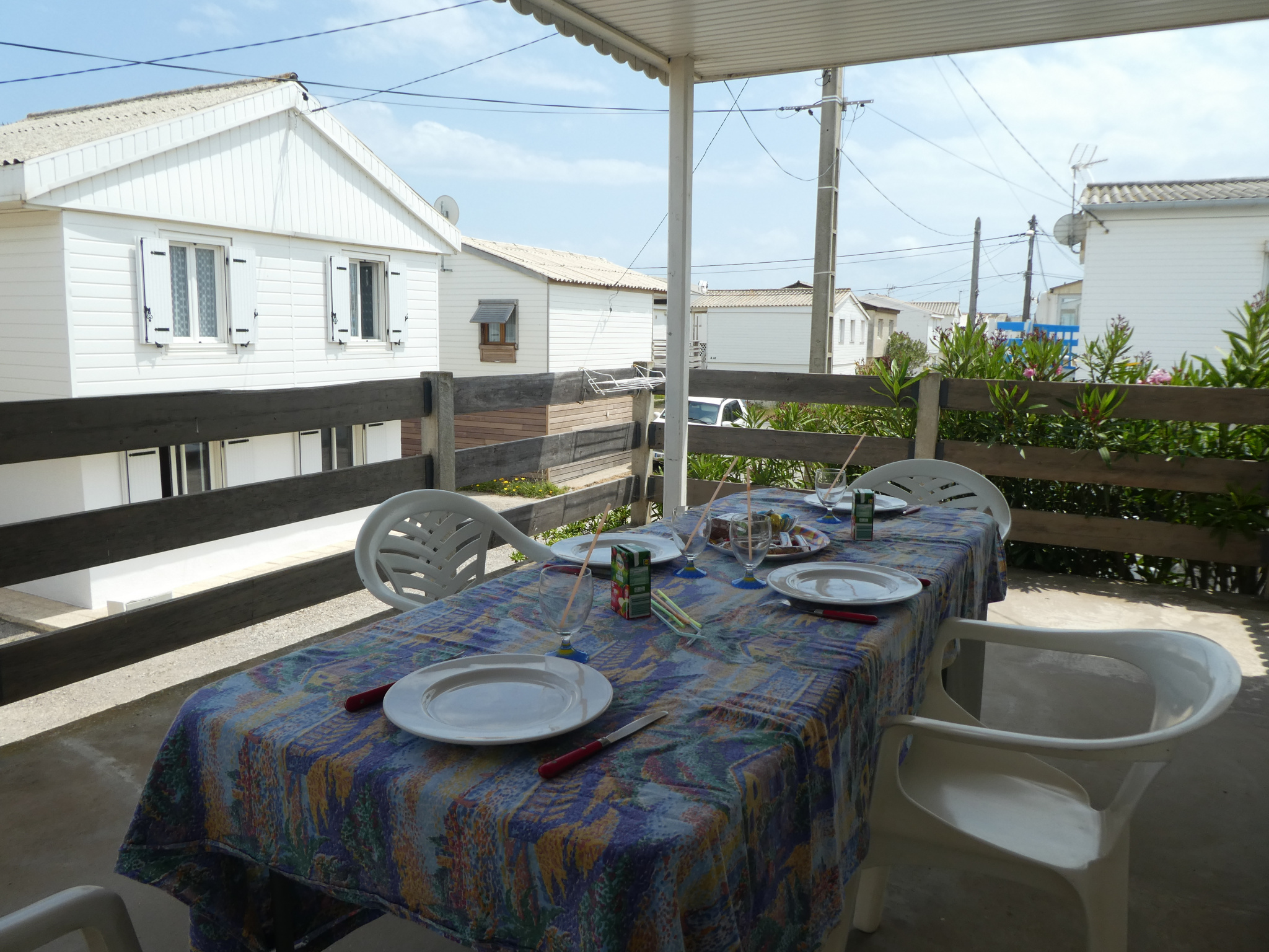 A Vendre Plage Des Chalets A Gruissan Chalet De Type 45 Grande Terrasse